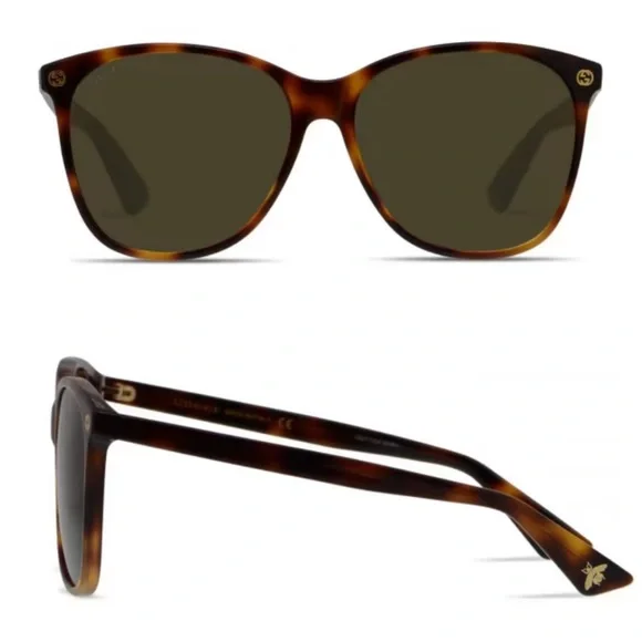 Gucci | Accessories | Nwt Gucci Womens Tortoise 58mm  display picture 1